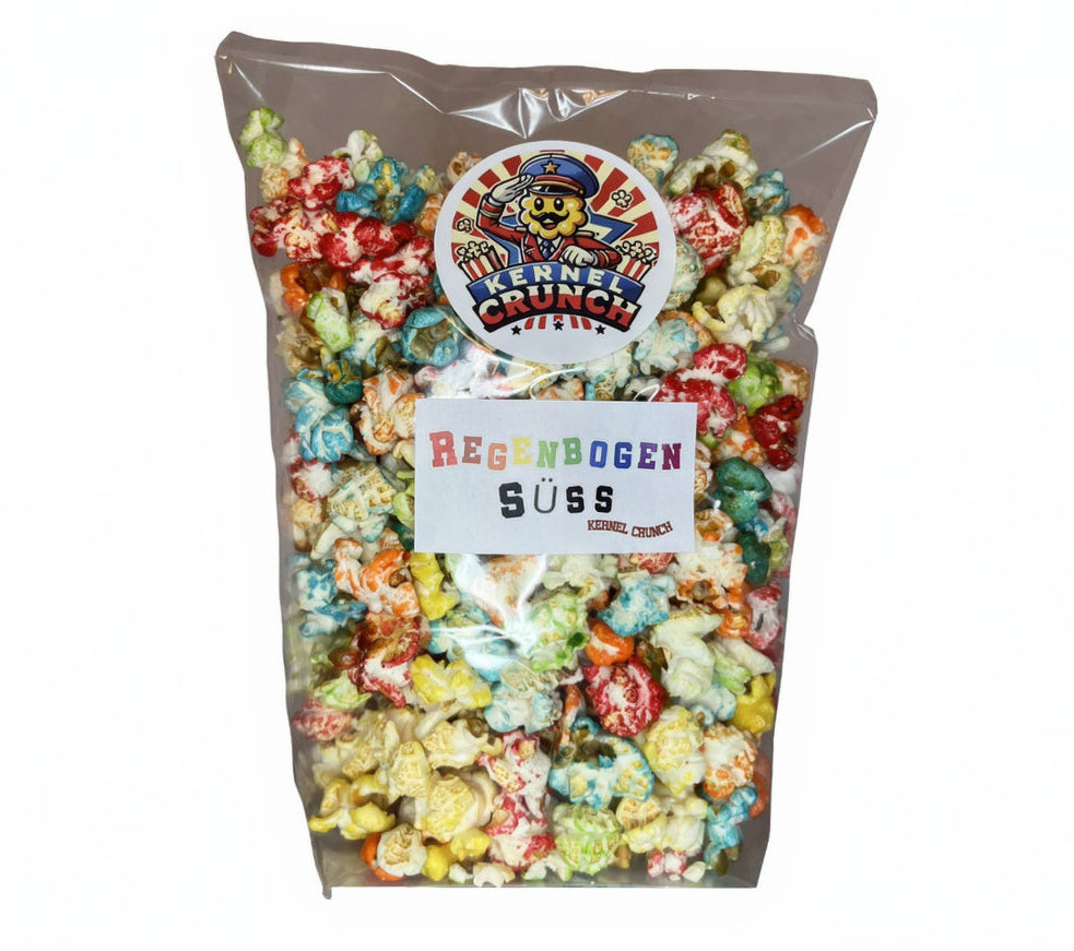 Regenbogen Popcorn